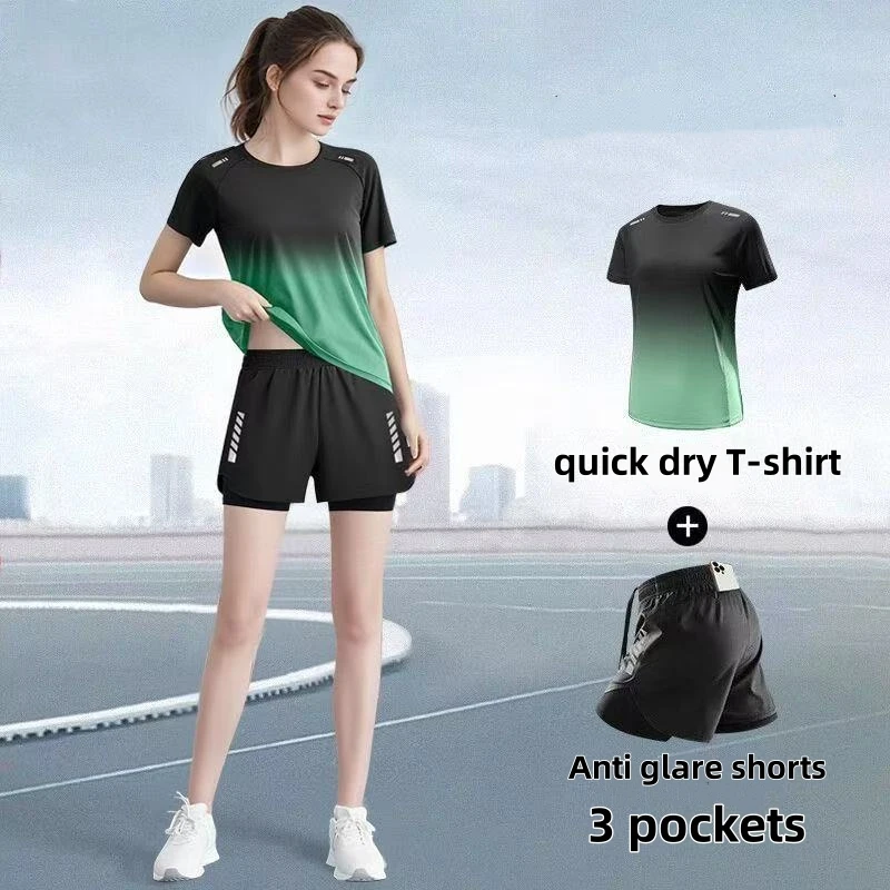 Badminton Wallpaper - Conjunto de roupas esportivas femininas, shorts