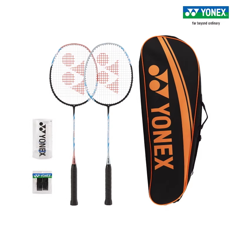 Yonex Racket Carbon - Conjunto de Raquete de Badminton YONEX