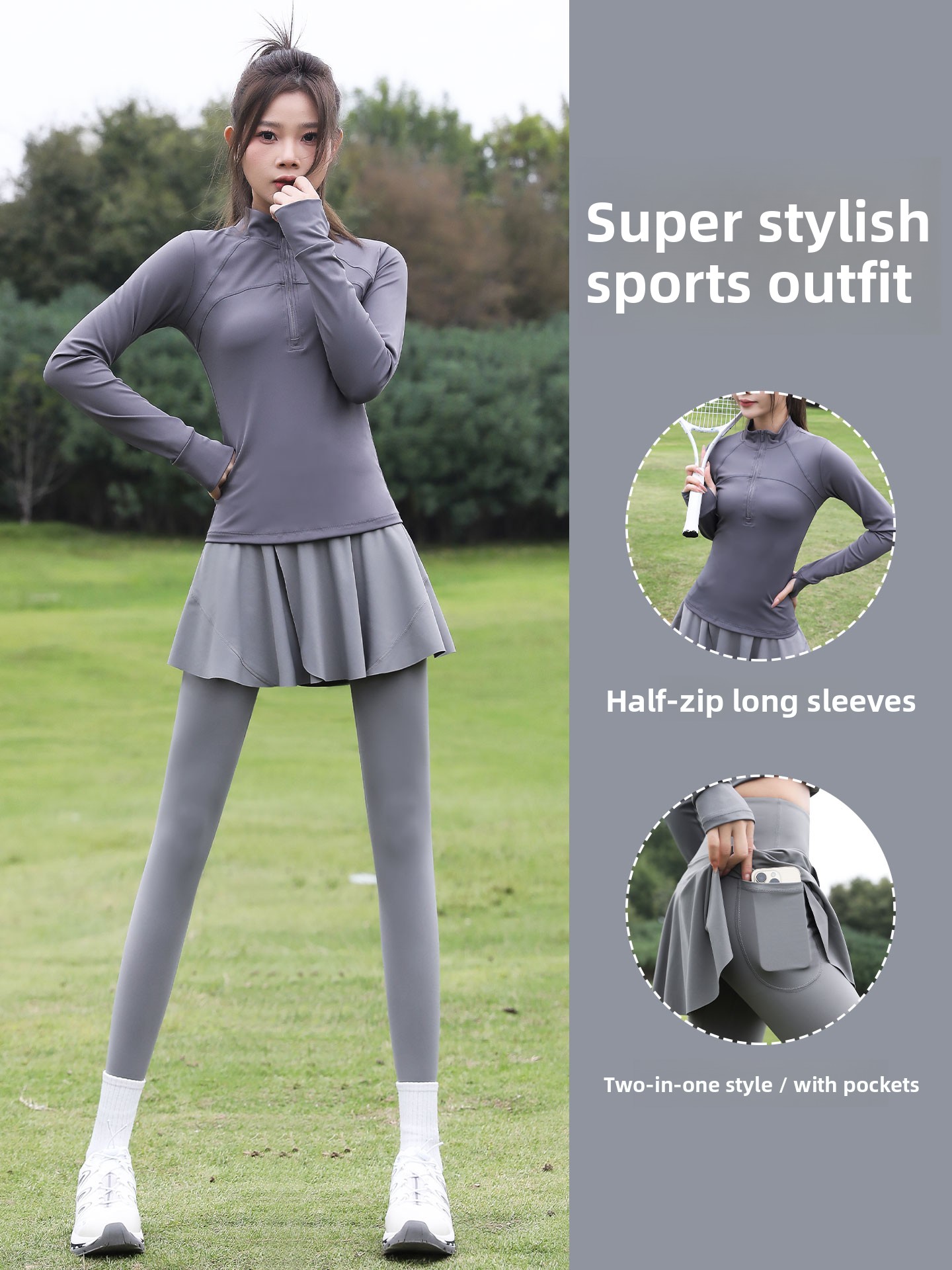 Badminton Online - Conjunto de Roupas para Meninas, Roupa