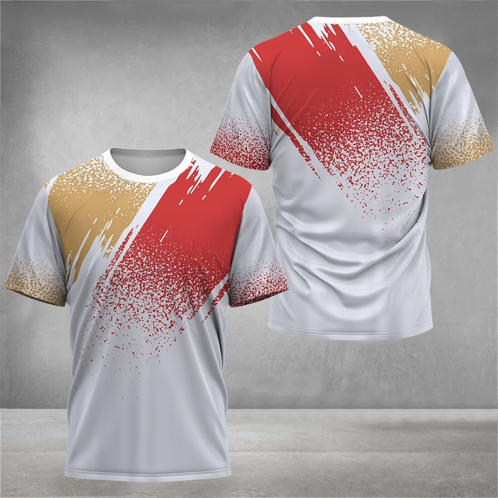 Camiseta Masculina Casual de T - Badminton Wallpaper avaliação e preço