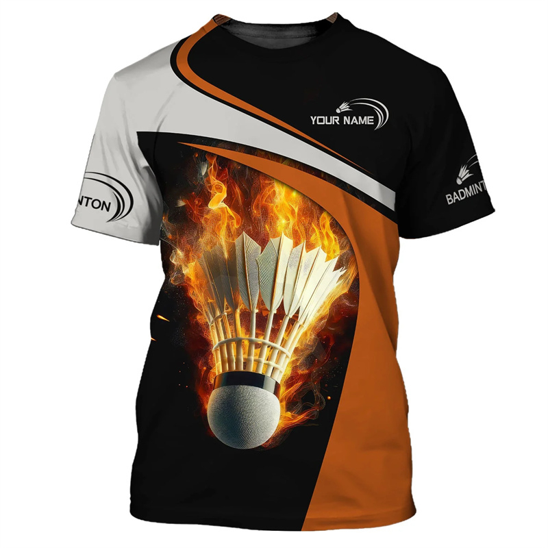 Camiseta esportiva de badminto - Badminton Wallpaper avaliação e preço