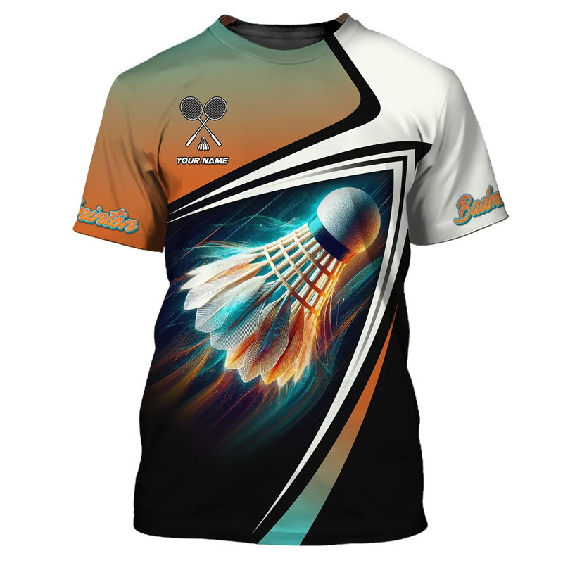 Camiseta esportiva de badminto - Badminton Wallpaper avaliação e preço